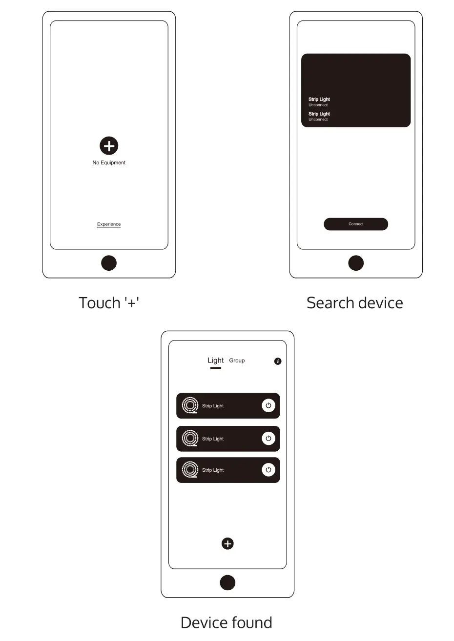 LIDEKA LED Strip 20 Meter (2x10) - 3.0 A- RGB - 3.0 A - Add device