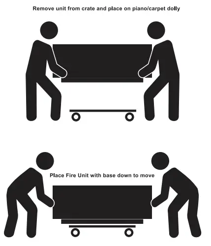 PRISM HARDSCAPES PH 410 1NG Pebble Fire Table - parts 3