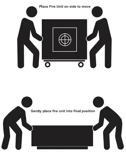 PRISM HARDSCAPES PH 410 1NG Pebble Fire Table - parts 4