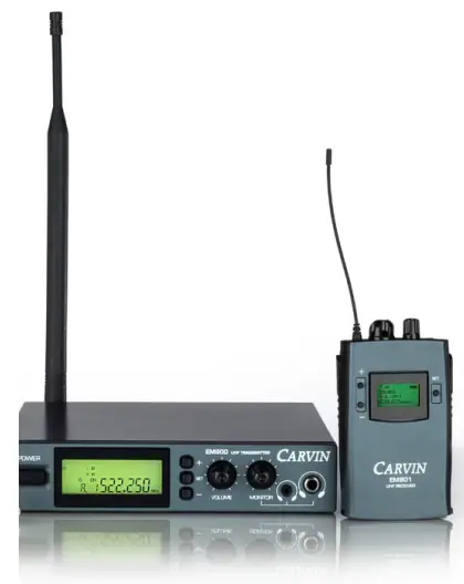 CARVIN audio EM900 Wireless In Ear Personal Monitor System - 1