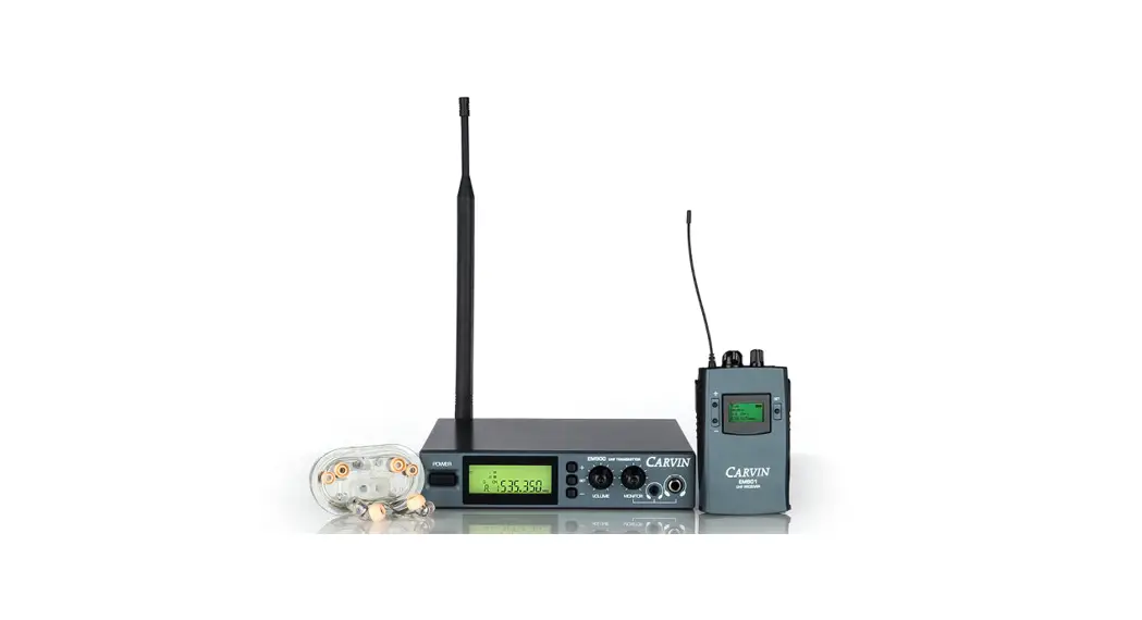 Carvin Audio Em900 Wireless In-ear Personal Monitor System User Manual