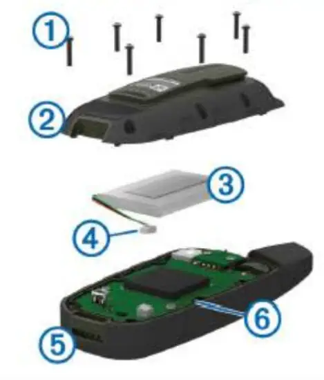 GARMIN 010 01205 50 Sport Pro Handheld Dog Training Device - Components