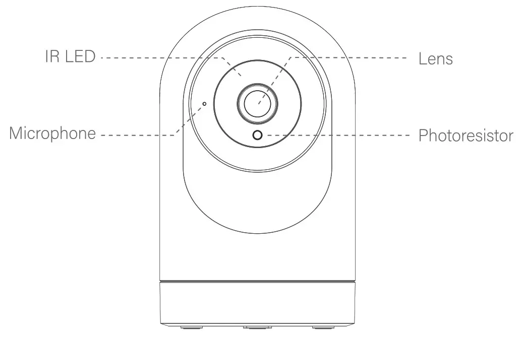 OREST Keen Wireless Charging Desk Clock -Front