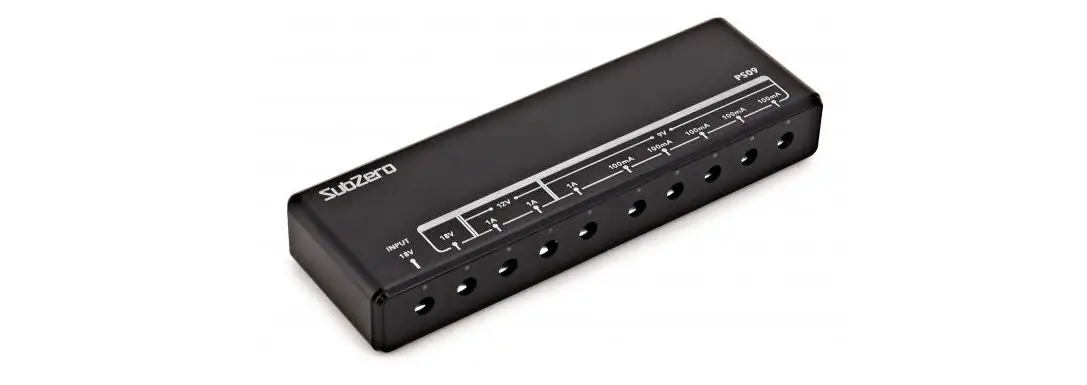 Subzero Ps09 Pedal Power Supply User Manual