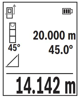 BOSCH 50 27 CG GLM Professional Laser Range Finder - Dusplay 4