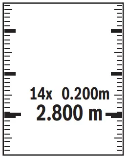 BOSCH 50 27 CG GLM Professional Laser Range Finder - Dusplay 8