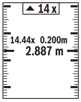 BOSCH 50 27 CG GLM Professional Laser Range Finder - Dusplay 9