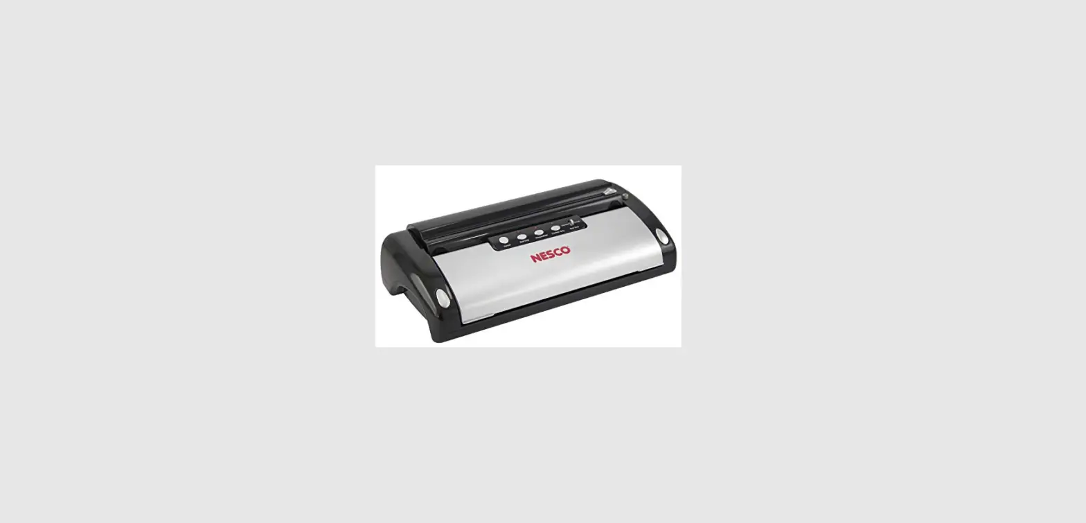Nesco Vs-02 Deluxe Digital Vacuum Sealer Instruction Manual