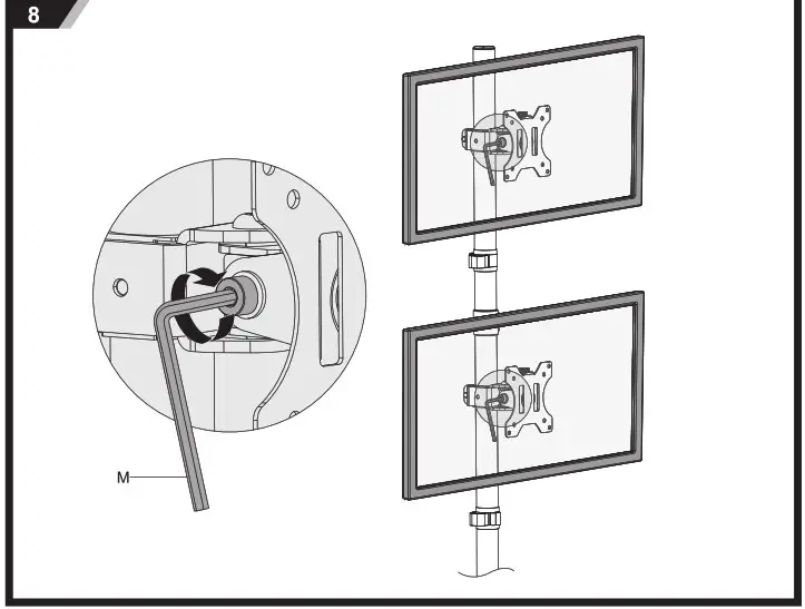 V7 support DS1FSDS Dual Stack Monitor Table Stand - Product Overview 10