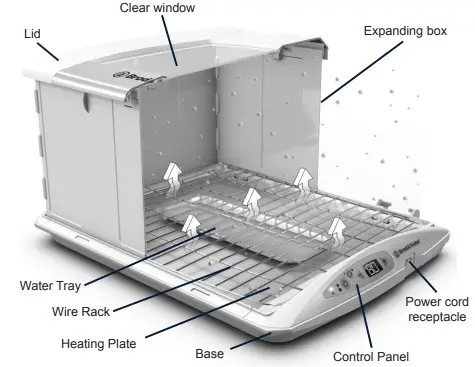 Brod Taylor FP-105 Folding Proofer and Slow Cooker-fig7