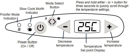 Brod Taylor FP-105 Folding Proofer and Slow Cooker-fig8