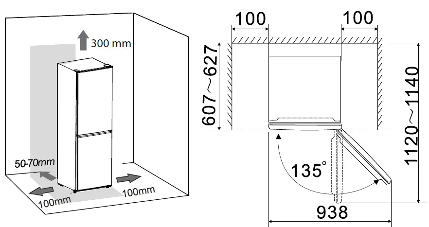 INVENTUM-KV1615W-Combi-Refrigerator-Freezer-FIG-3