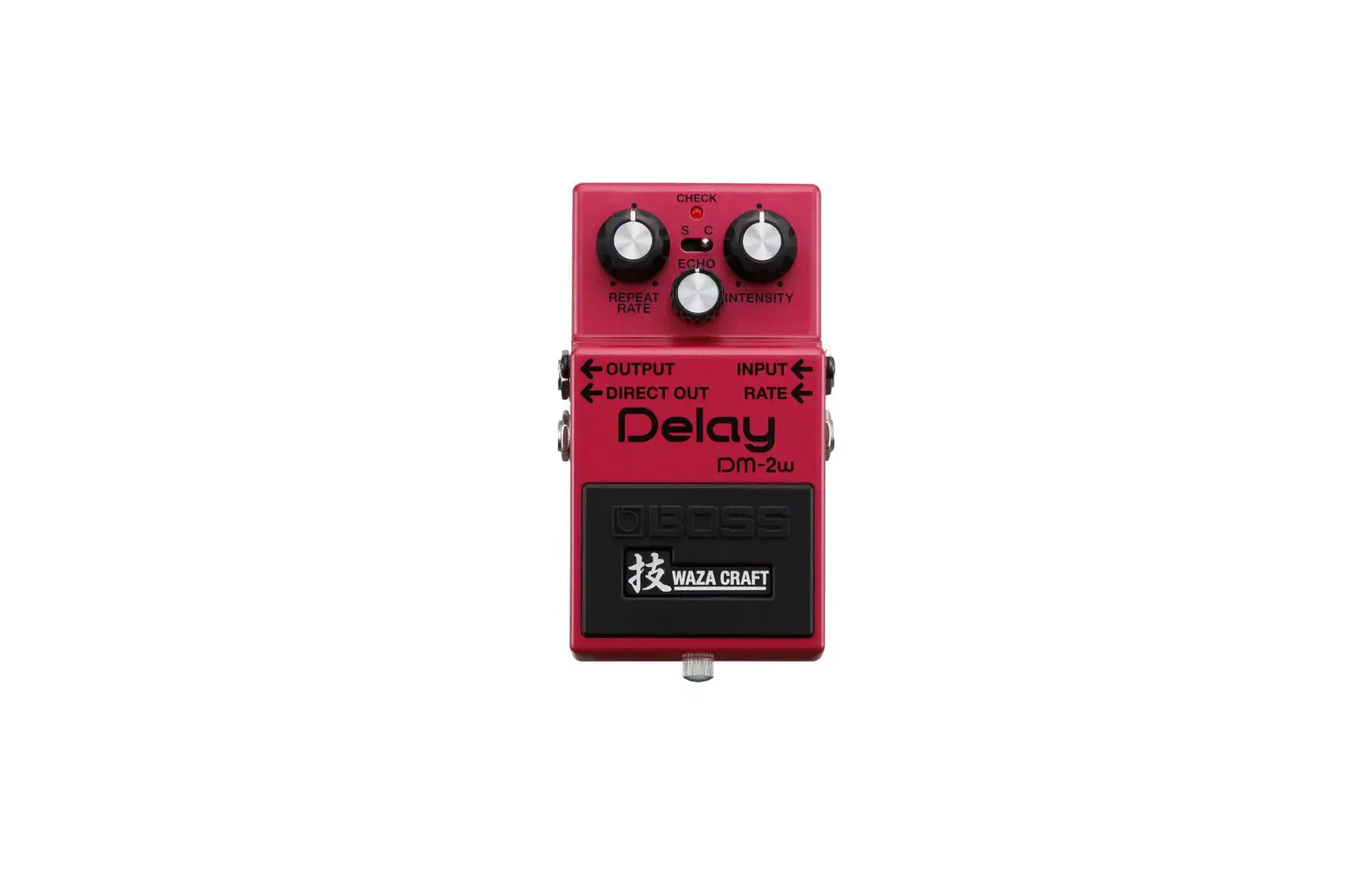 Boss Waza Craft Dm-2w Delay Pedal Owner's Manual