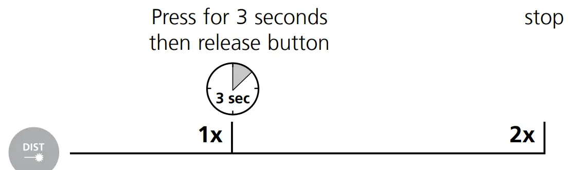 Laserliner 1519026 DistanceCheck Laser Range Finder Reading Range - fig 1