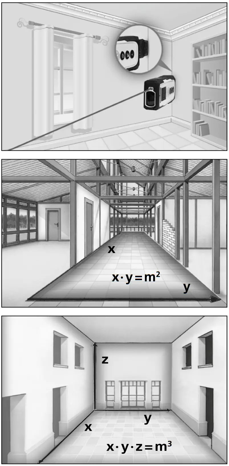 Laserliner 1519026 DistanceCheck Laser Range Finder Reading Range - fig 10