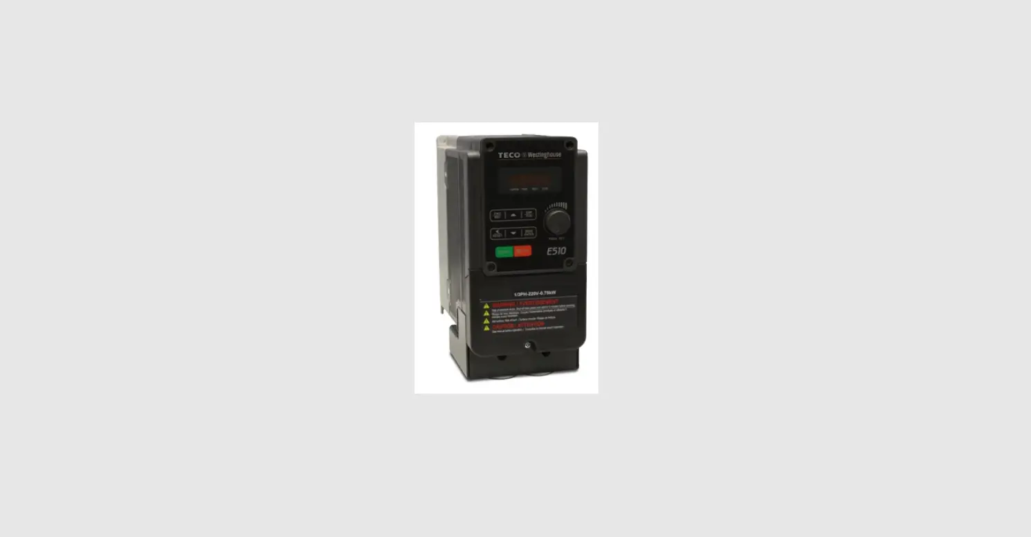 Teco-westinghouse E510 Compact Ac Drives User Guide Teco-westinghouse E510 Compact Ac Drives User Guide