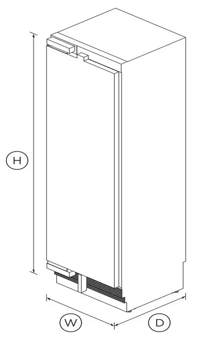 Fisherpaykel-RS2484SL1-Integrated-Column-Refrigerator-FIG-1