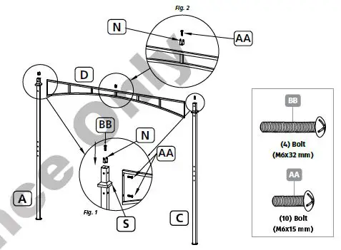 belavi 43472 Grill Gazebo-3