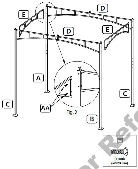 belavi 43472 Grill Gazebo-4