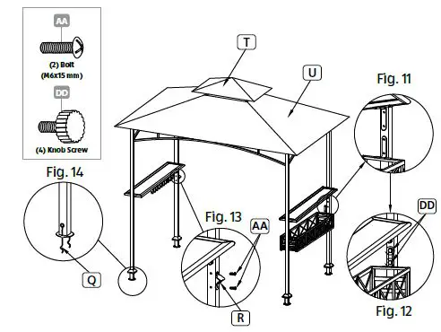 belavi 43472 Grill Gazebo-8