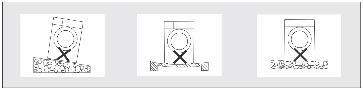 Midea Condenser Dryer 7kg -Position
