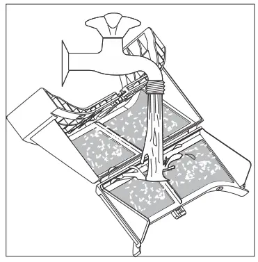 Midea Condenser Dryer 7kg - water and dry