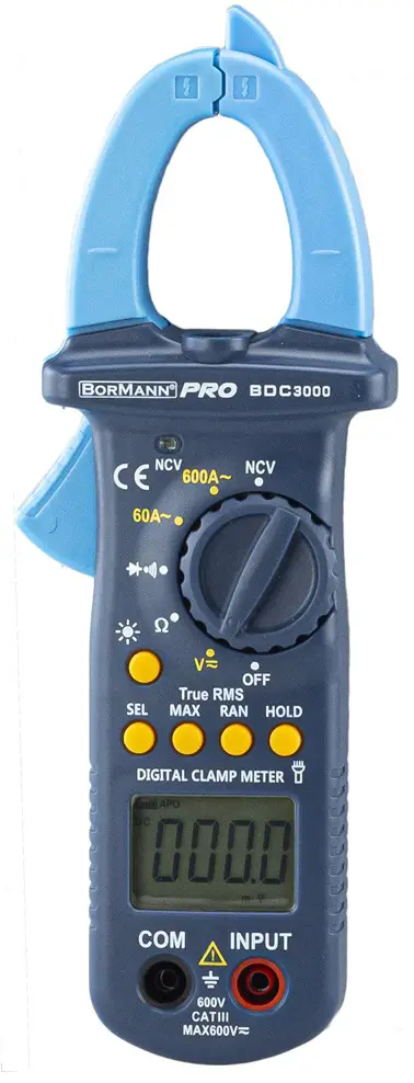 BORMANN BDC3000 Digital Clamp Current Meter