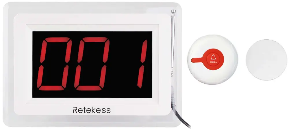 RETEKESS T114 Call Pager or Calling Button Wireless Calling System