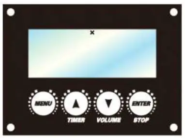 CLF LIGHTING Haze II Built-In Flightcase Touring Hazer User Manual - Menu Navigation