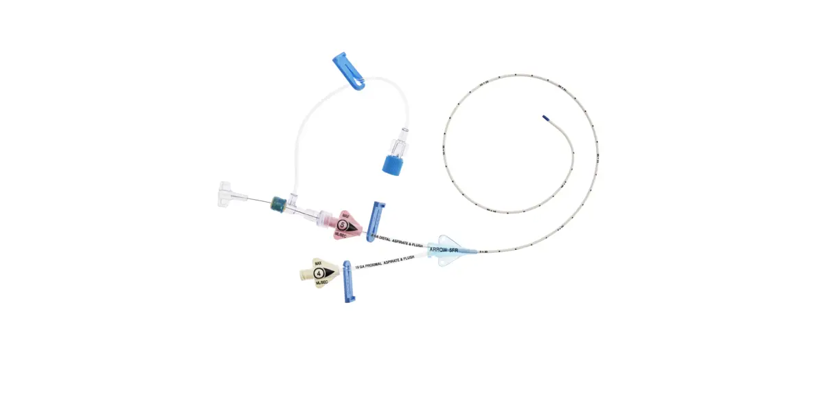 Arrow Pr-35552-hphnm Pressure Injectable Two-lumen Picc With 80 Cm Wire Instructions