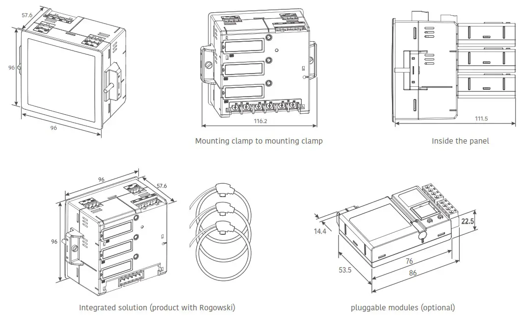 SECURE Elite 500 IEC61850 Protocol Multi-Function Panel Meters - Product Overview 2