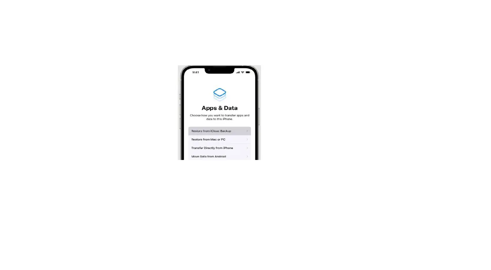 Restore All Content To Iphone From A Backup Restore All Content To Iphone From A Backup