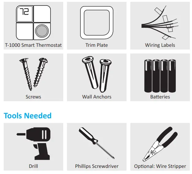 H2O Degree T-1000 Wireless Smart Thermostat - box