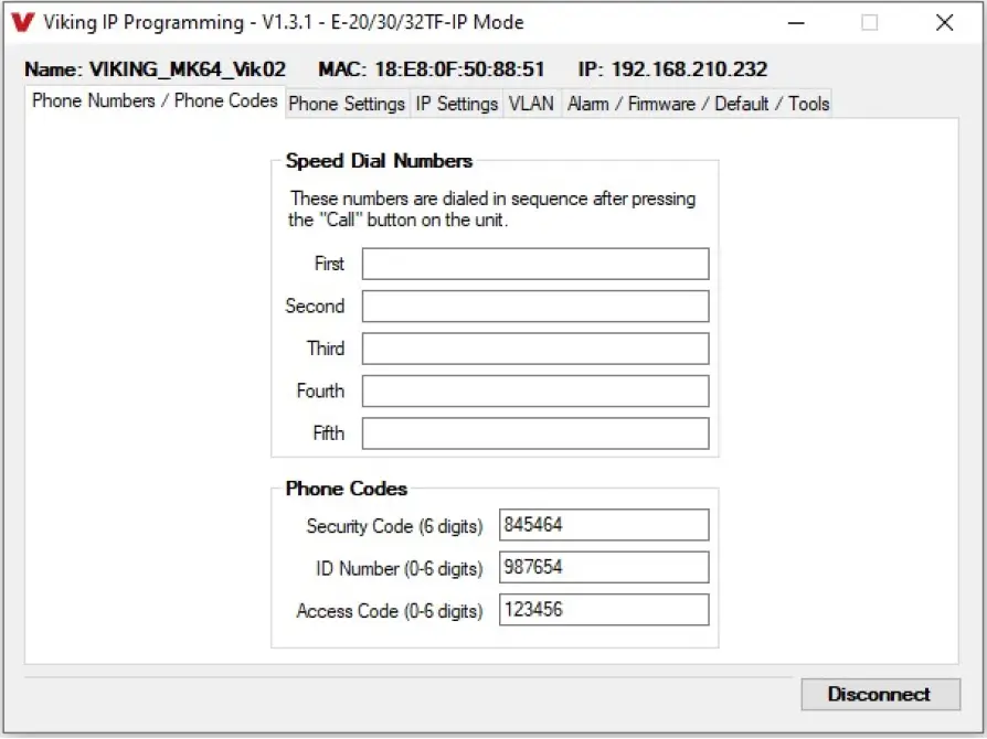 VIKING 32TF-IP Touch-Free VoIP Entry Phones 14
