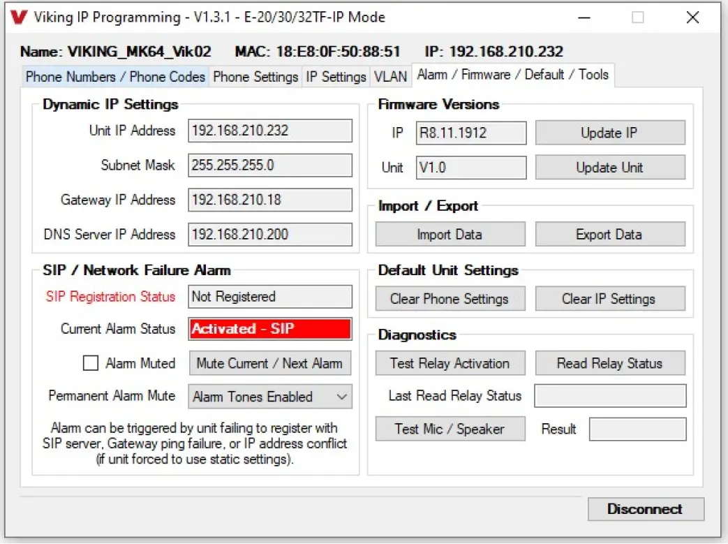 VIKING 32TF-IP Touch-Free VoIP Entry Phones 15
