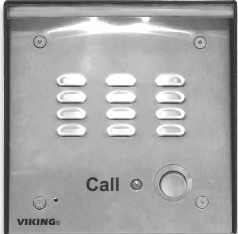 VIKING 32TF-IP Touch-Free VoIP Entry Phones 20