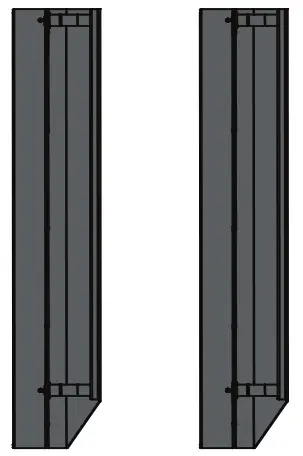 BARCO UNI-0005 55 Inch Bezel-less Tiled LCD Video Wall Platform - Corner2