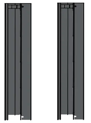 BARCO UNI-0005 55 Inch Bezel-less Tiled LCD Video Wall Platform - Middle