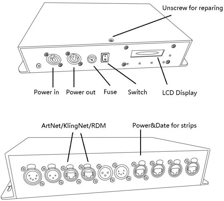 FOS technologies DMX 512 FOS Pixel Line 80 LED Light - Product Overview