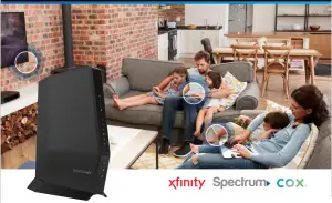 Nighthawk AX6 6-Stream WiFi 6 Cable Modem Router