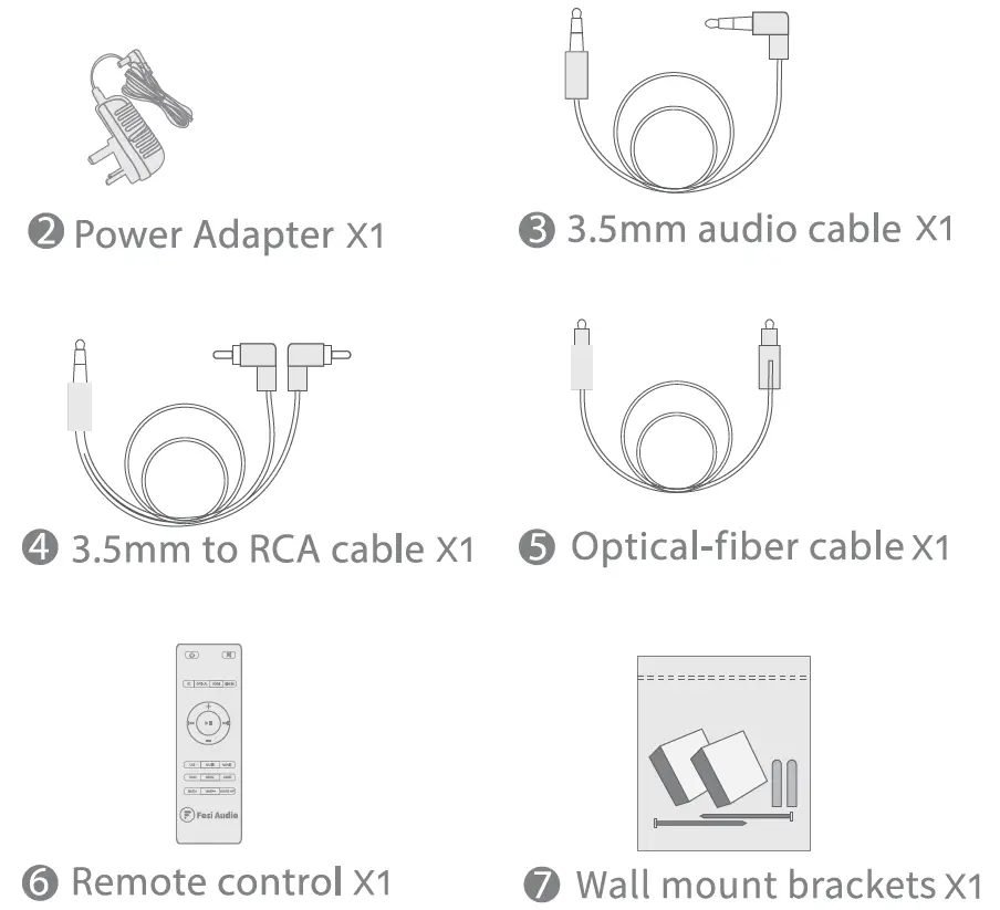 Fosi-Audio-A3-Sound-Bars-for-TV,-18-Inch-Small-Sound-bar-fig-2