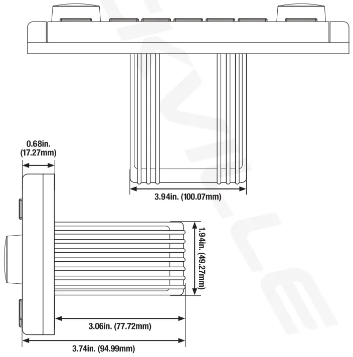 ROCKVILLE-RGHR51-5-Zone-Single-Din-Marine-Receiver-with-Bluetooth-FIG-3