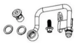 20-180BK Complete Holley Mid Mount Accessory Drive Kit - Hardware 12