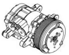 20-180BK Complete Holley Mid Mount Accessory Drive Kit - Hardware 15