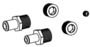 20-180BK Complete Holley Mid Mount Accessory Drive Kit - Hardware 18