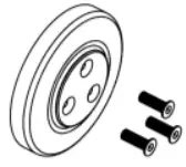 20-180BK Complete Holley Mid Mount Accessory Drive Kit - Hardware 2