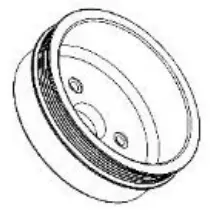 20-180BK Complete Holley Mid Mount Accessory Drive Kit - Hardware 6