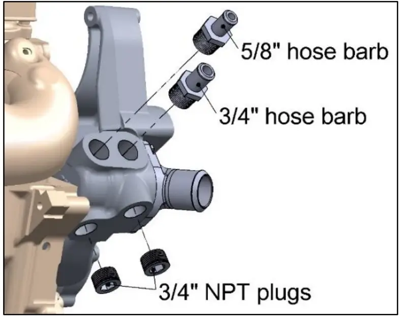 20-180BK Complete Holley Mid Mount Accessory Drive Kit - fig 11