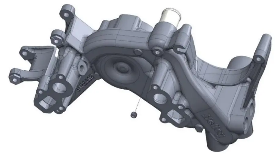 20-180BK Complete Holley Mid Mount Accessory Drive Kit - fig 18