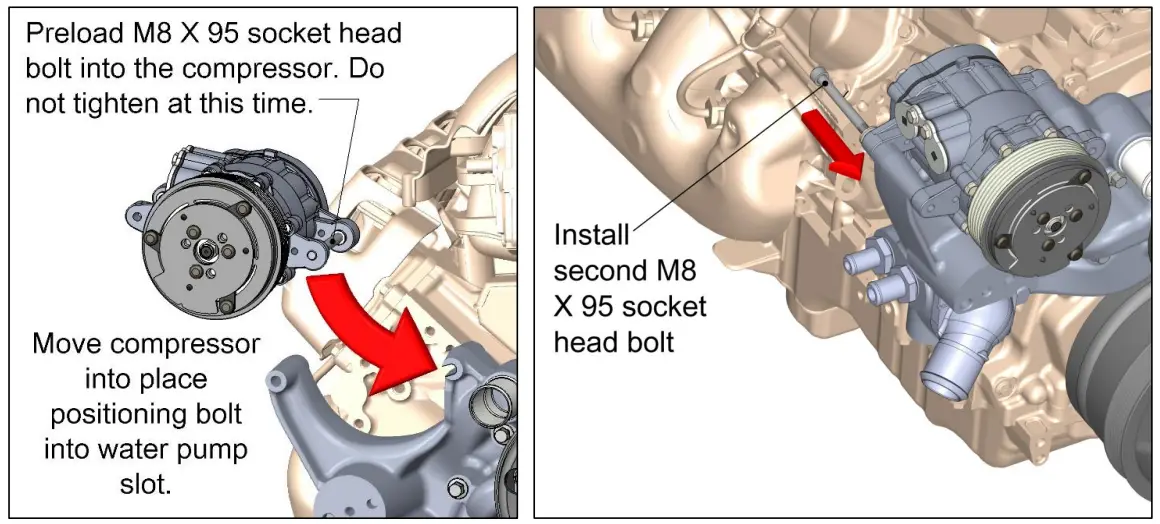 20-180BK Complete Holley Mid Mount Accessory Drive Kit - fig 5